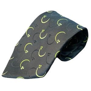 DISTINCTION•100% SILK • MOONS / DOTS MEN’S TIE•